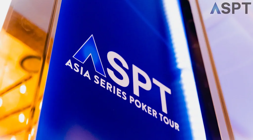 ASPT(Asia Series Poker Tour)公式ロゴサイネージ
