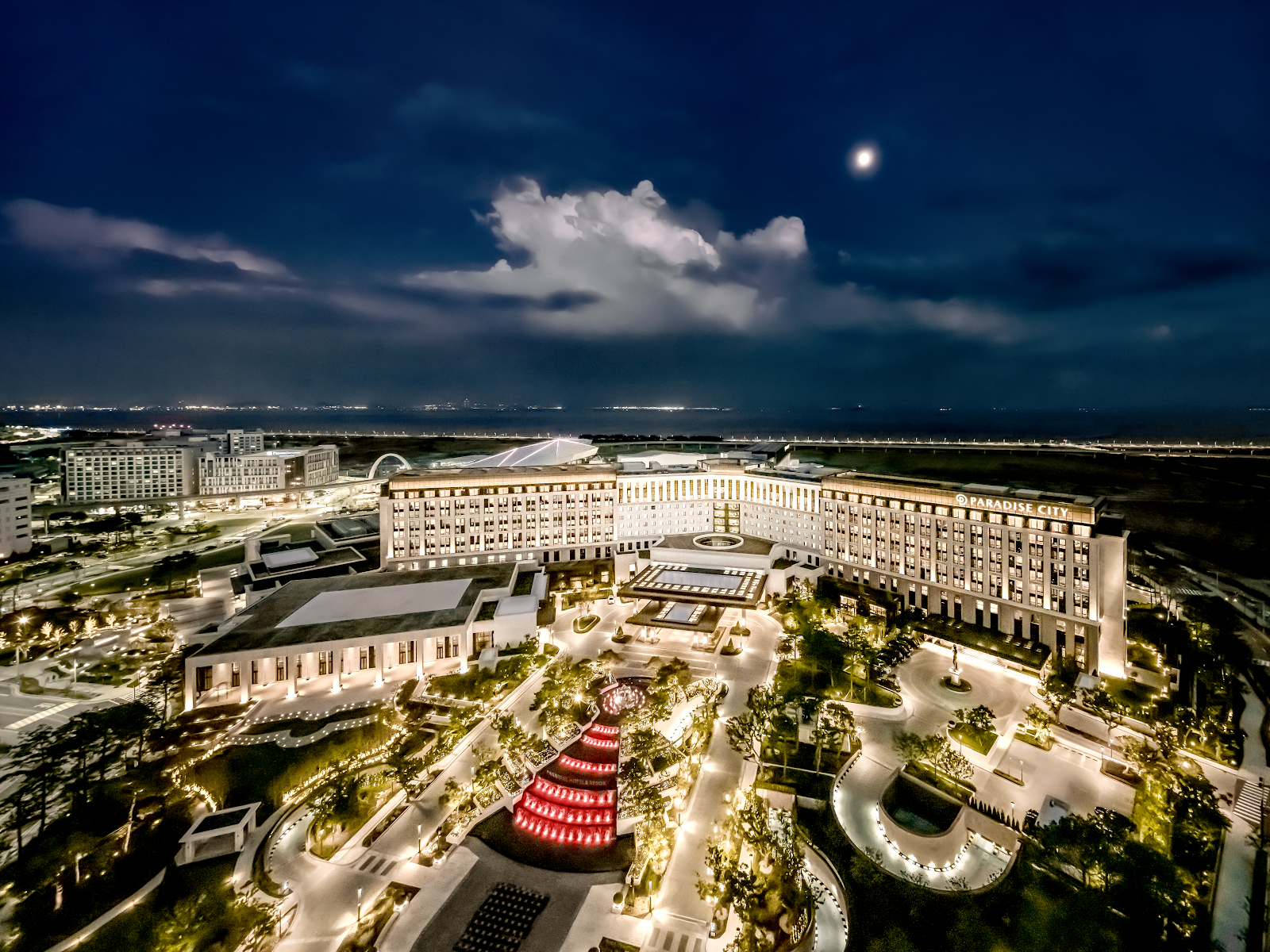 パラダイスシティの夜景