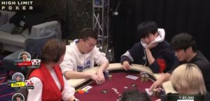 韓国・仁川パラダイスシティで行われたハイレートのキャッシュゲーム