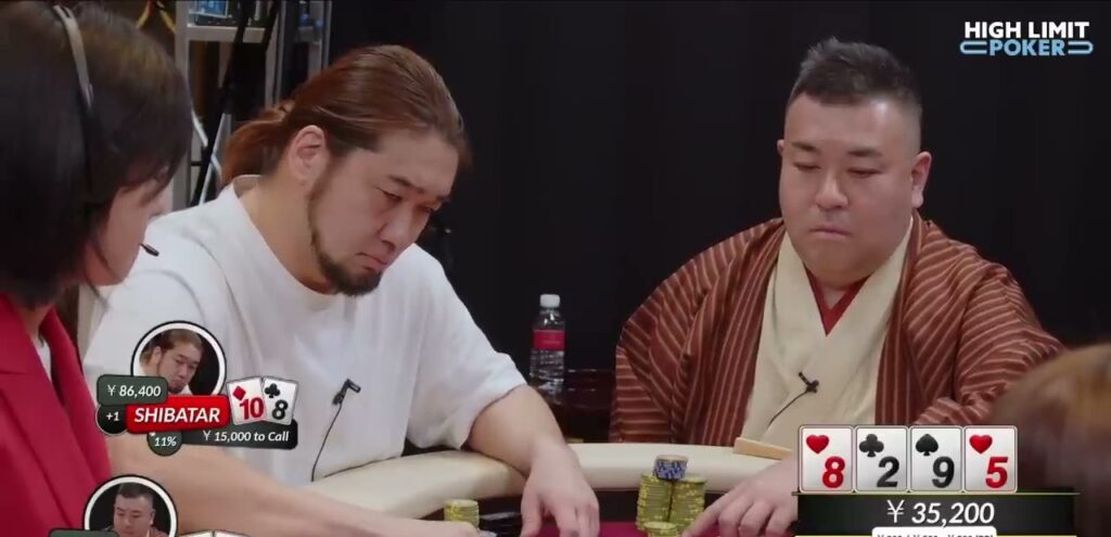 韓国・仁川パラダイスシティで行われたハイレートのキャッシュゲーム